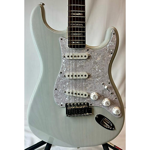 Fender Kenny Wayne Shepherd USA Signature Stratocaster Matching Headstock Solid Body Electric Guitar Sonic Blue