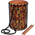 X8 Drums Kente Cloth Dundun with Sticks 10 in.12 in.