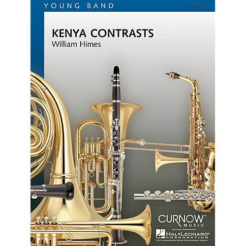 Curnow Music Kenya Contrasts (Grade 2 - Score Only) Concert Band Level 2 Composed by William Himes
