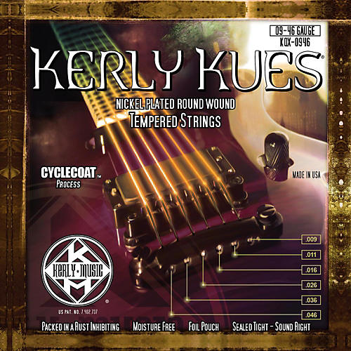 Kerly Kues Nickel Wound Electric Guitar Strings - Light Medium