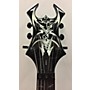 Used B.C. Rich Kerry King Signature V With Kahler Tremolo Solid Body Electric Guitar Black and Silver