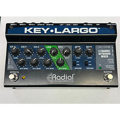 Radial Engineering Key Largo 4 Channel Keyboard Mixer Effect Processor