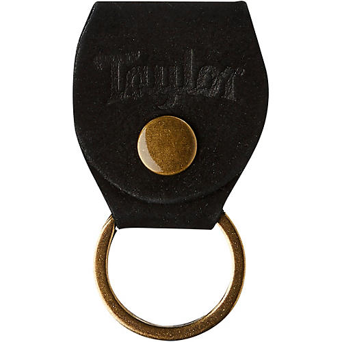 Taylor Key Ring with Pick Holder Black