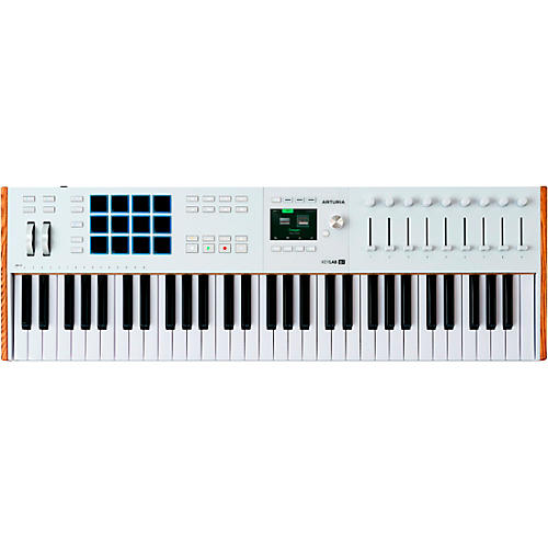 Arturia KeyLab 61 mk3 MIDI Keyboard Controller Condition 1 - Mint White