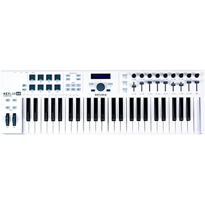 Arturia KeyLab Essential 49 MIDI Keyboard Controller White