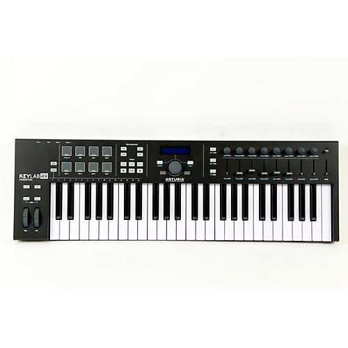 Arturia KeyLab Essential 49 MIDI Keyboard Controller Black Edition Condition 3 - Scratch and Dent  197881141356