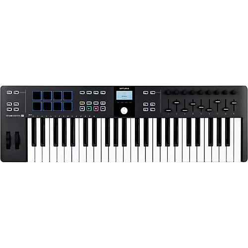 Arturia KeyLab Essential 49 mk3 MIDI Keyboard Controller Black