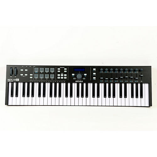 Arturia KeyLab Essential 61 MIDI Keyboard Controller Black Condition 3 - Scratch and Dent  197881141370