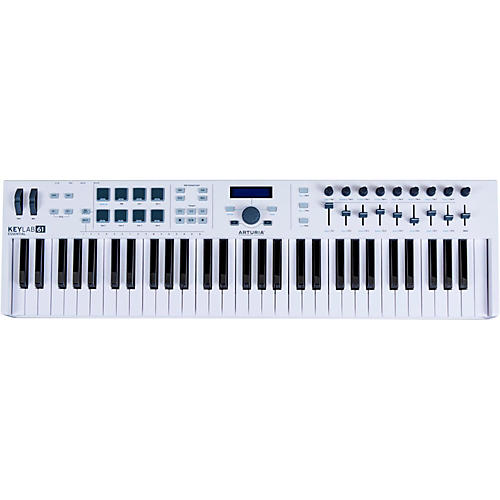 Arturia KeyLab Essential 61 MIDI Keyboard Controller White