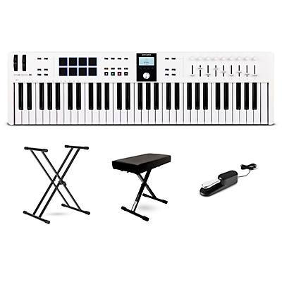 Arturia KeyLab Essential 61 mk3 MIDI Keyboard Controller Essentials Bundle