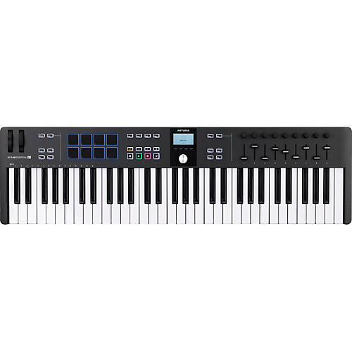 Arturia KeyLab Essential 61 mk3 MIDI Keyboard Controller Condition 1 - Mint Black