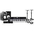 Arturia KeyLab Essential MK3 MIDI Keyboard Controller with Minifuse 2 USB Audio Interface and Yamaha HS5 5-inch Studio Monitor Pair (Cables & Stands Included) Black 49 Key PackageBlack 49 Key Package