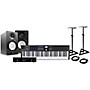 Arturia KeyLab Essential MK3 MIDI Keyboard Controller with Minifuse 2 USB Audio Interface and Yamaha HS5 5-inch Studio Monitor Pair (Cables & Stands Included) Black 61 Key Package