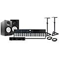 Arturia KeyLab Essential MK3 MIDI Keyboard Controller with Minifuse 2 USB Audio Interface and Yamaha HS5 5-inch Studio Monitor Pair (Cables & Stands Included) Black 49 Key PackageBlack 88 Key Package