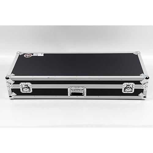 Road Runner Keyboard Flight Case With Casters Condition 3 - Scratch and Dent Black, 88 Key 197881200831