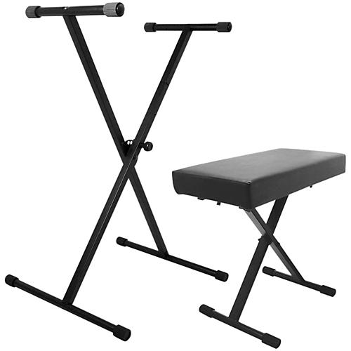 On-Stage KPK6500 Keyboard Stand and Bench Pack Condition 1 - Mint