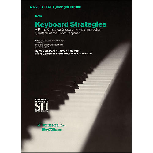 Music Sales Keyboard Strategies Vol 1 Pn Abridged Master By Stecher
