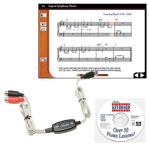 Keyboard USB MIDI Interface Kit