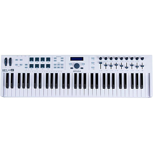 Arturia KeyLab Essential 61 MIDI Keyboard Controller White Condition 1 - Mint