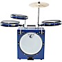 Toca KickBoxx Pro Suitcase Drum Set Cobalt Blue