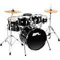 Sound Percussion Labs Kicker 5-Piece Complete Drum Set - Dark RedBlack