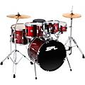 Sound Percussion Labs Kicker 5-Piece Complete Drum Set BlackDark Red