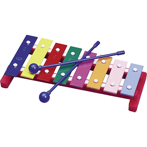 Hohner Kids Colorful Glokenspiel with Mallets One Octave