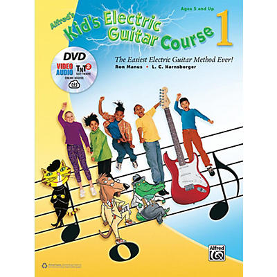 Alfred Kid's Electric Guitar Course 1 (Book/DVD/Online Streaming)
