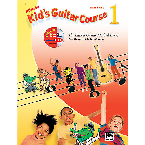 Kid's Guitar Course 1 Book Enhanced CD & DVD