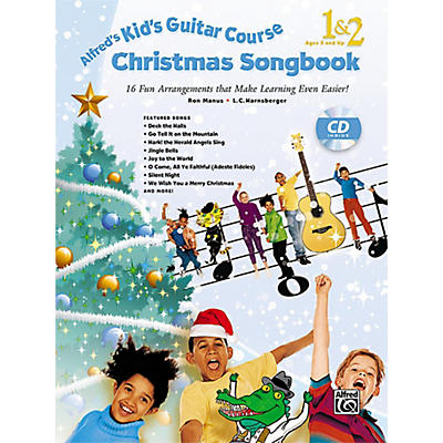 Alfred Kid's Guitar Course Christmas Songbook 1 & 2 with CD