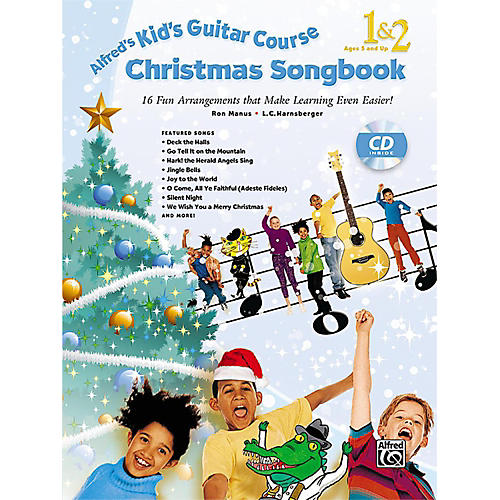 Alfred Kid's Guitar Course Christmas Songbook 1 & 2 with CD