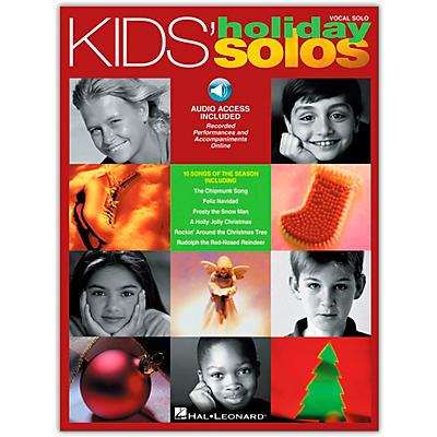 Hal Leonard Kids' Holiday Solos (Book/Online Audio)