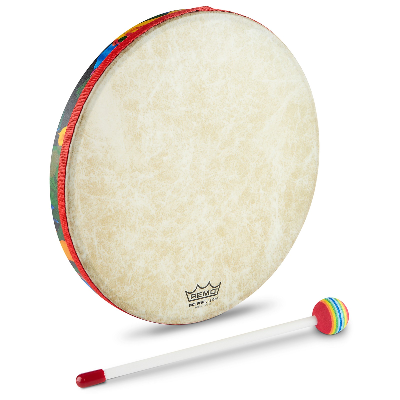 Remo Kids Percussion Hand Drums Rainforest 12' x 1' Musician's Friend