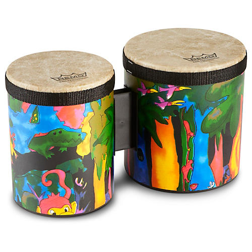 Remo Kid's Percussion Rain Forest Bongos Condition 1 - Mint