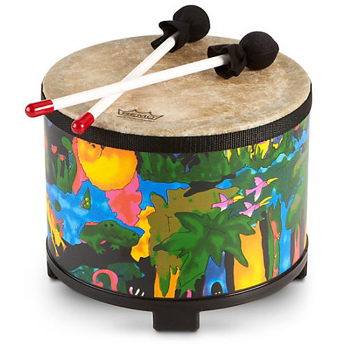 Remo Kid's Percussion Rain Forest Floor Tom Condition 1 - Mint