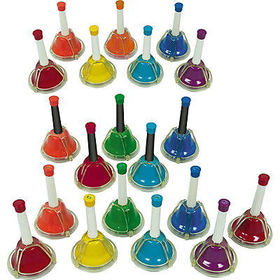 Rhythm Band Kid's Play 20-Note Hand/Desk Bell Set