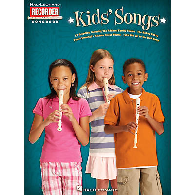 Hal Leonard Kids' Songs Recorder Series Softcover