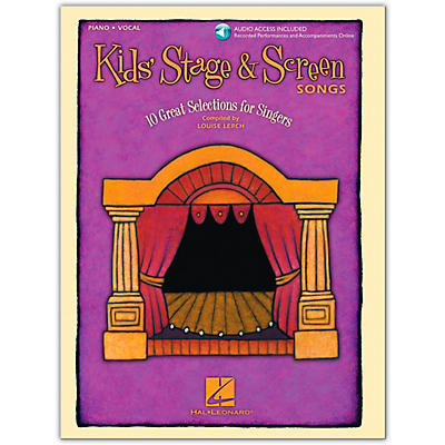 Kids' Stage and Screen Songs Vocal (Book/Online Audio)