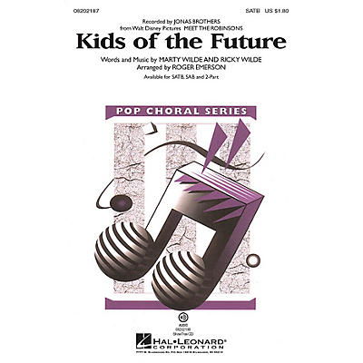 Hal Leonard Kids of the Future ShowTrax CD by Jonas Brothers Arranged by Roger Emerson