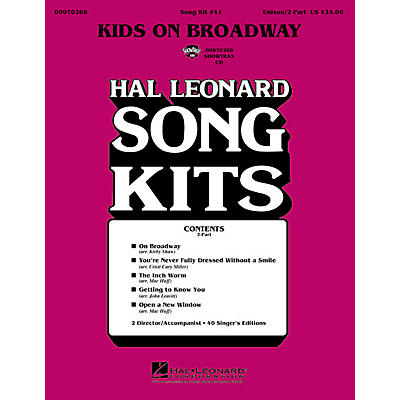 Hal Leonard Kids on Broadway (Song Kit #41) (2-Part Song Kit) 2-Part Arranged by John Leavitt