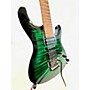 Used Ibanez Kikosp3 Solid Body Electric Guitar emerald burst