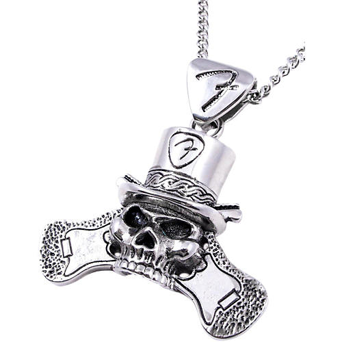 King Baby Top Hat Skull Necklace