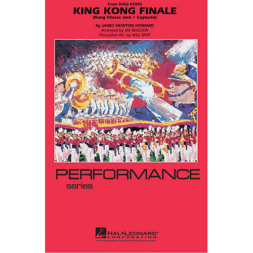 Hal Leonard King Kong Finale Marching Band Level 4 Arranged by Jay Bocook