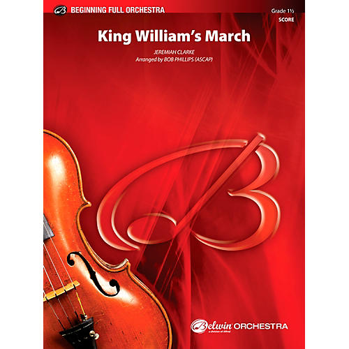 King William's March Full Orchestra 1.5 Set
