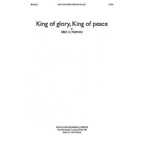 Novello King of Glory, King of Peace SATB Composed by Eric Thiman