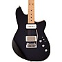 Reverend Kingbolt H90 Electric Guitar With Maple Fingerboard - Midnight Black