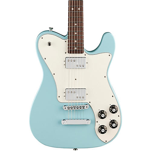 Fender Kingfish Delta Day Telecaster Deluxe Electric Guitar Daphne Blue