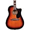 Kingman SCE Acoustic Electric Guitar Level 1 3-Color Sunburst