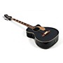 Open-Box Fender Kingman V2 Acoustic-Electric Bass Guitar - Condition 3 - Scratch and Dent Black 197881456689