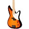 Kingston CRB 4-String Electric Bass Guitar Level 1 Tobacco Sunburst Maple Fingerboard